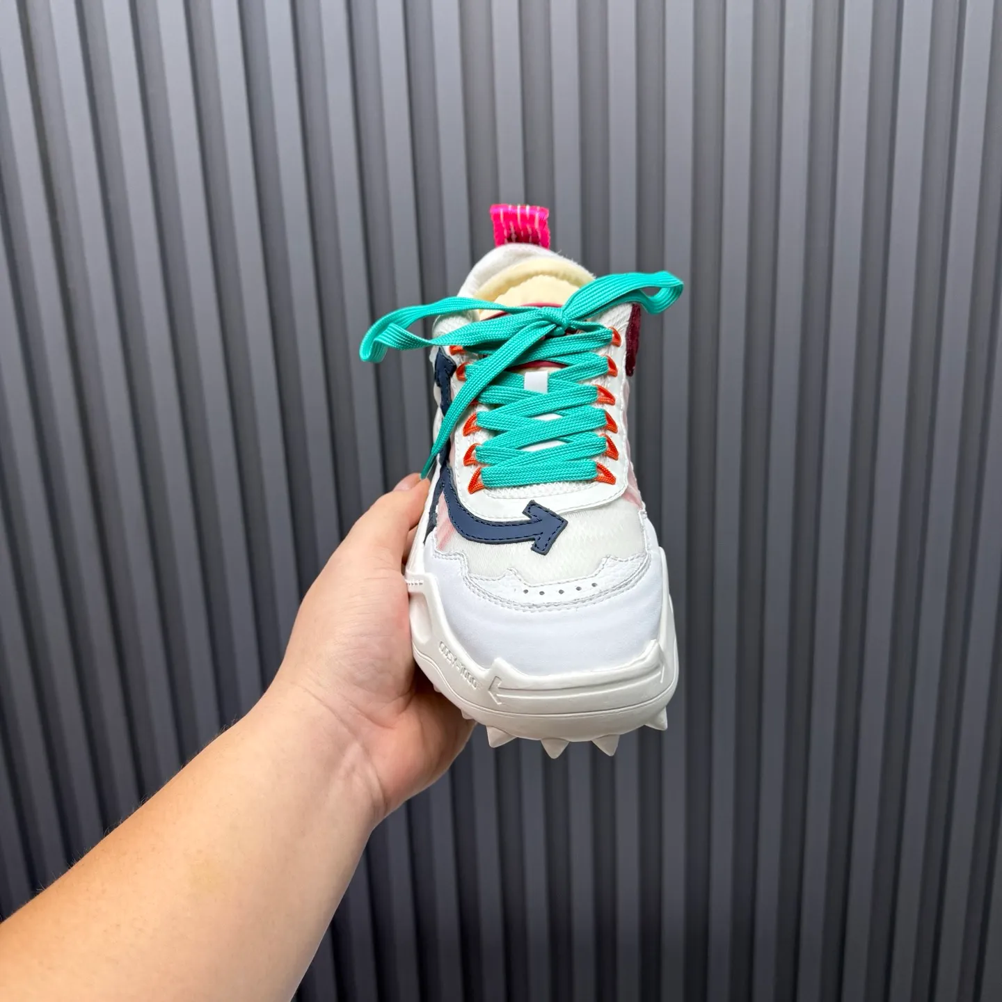 💰¥660 Trendy brand OFF WHITE classic popular style, combination outsole, official website original version 1:1 development top replica, ️Selected imported high mercerized frosted cowhide stitching breathable mesh ✔️Breathable lining, breathable and comfortable, simple and personalized design, official website rubber outsole, code number: ⚡️Couple style ⚡️35-40 women's model, 39-46 men's model (46 customized)
